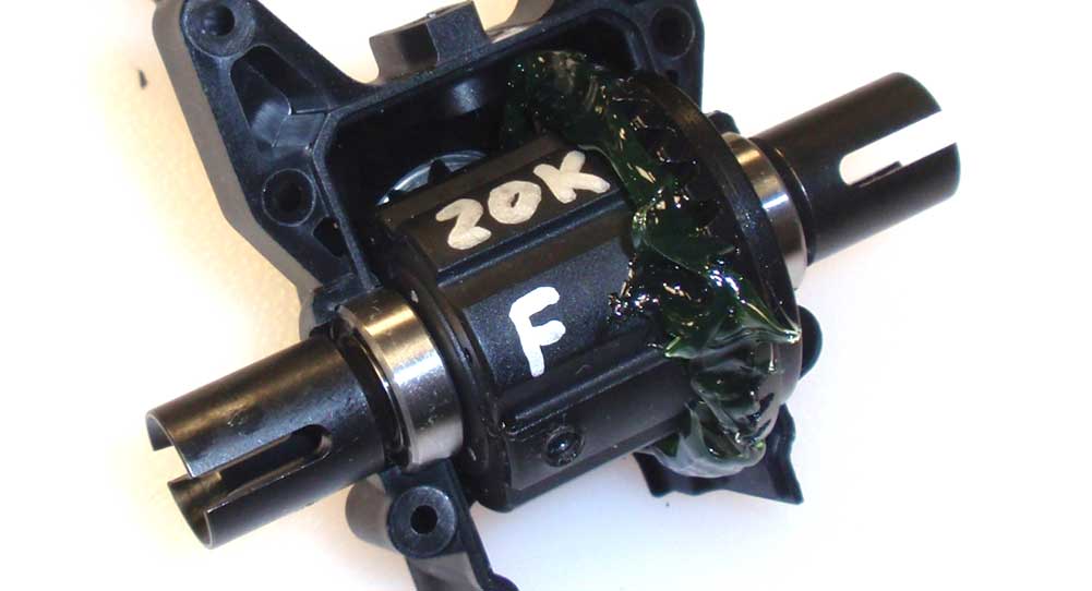 Axial Yeti XL Build Front Gearbox