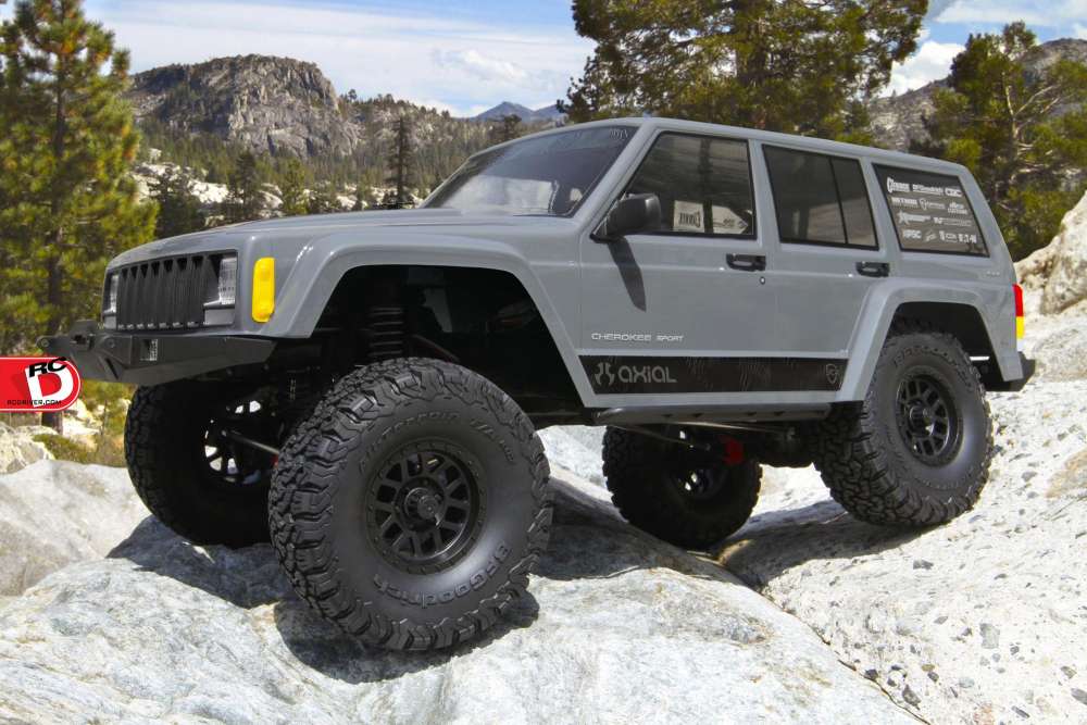 Axial Racing - SCX10 II 2000 Jeep Cherokee 1-10th Scale Electric 4WD RTR copy