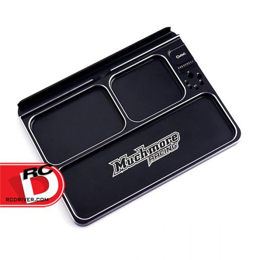 Muchmore Racing - Luxury Aluminum Black Parts Tray 3_1 copy