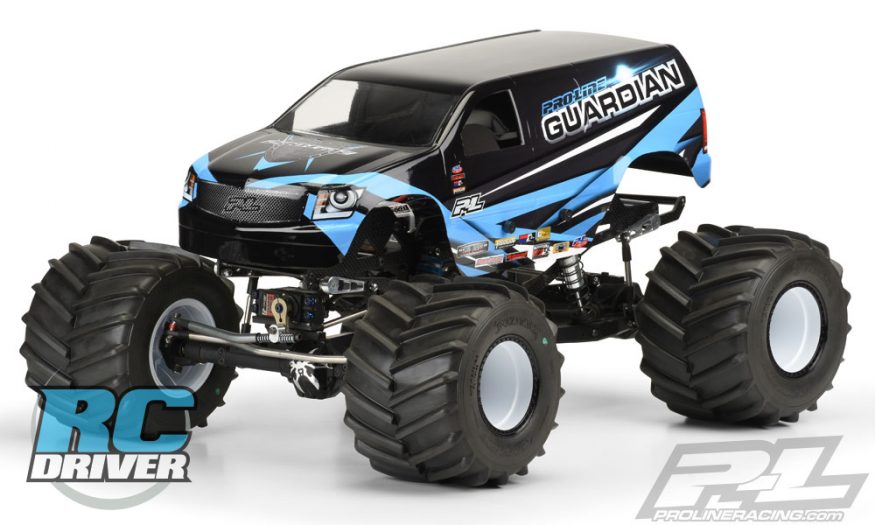 Guardian Clear Body for Solid Axle Monster Truck from Pro-Line