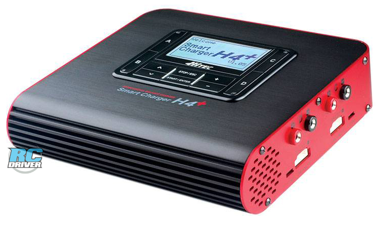 H4 Plus DC Four-Port Smart Charger by Hitec