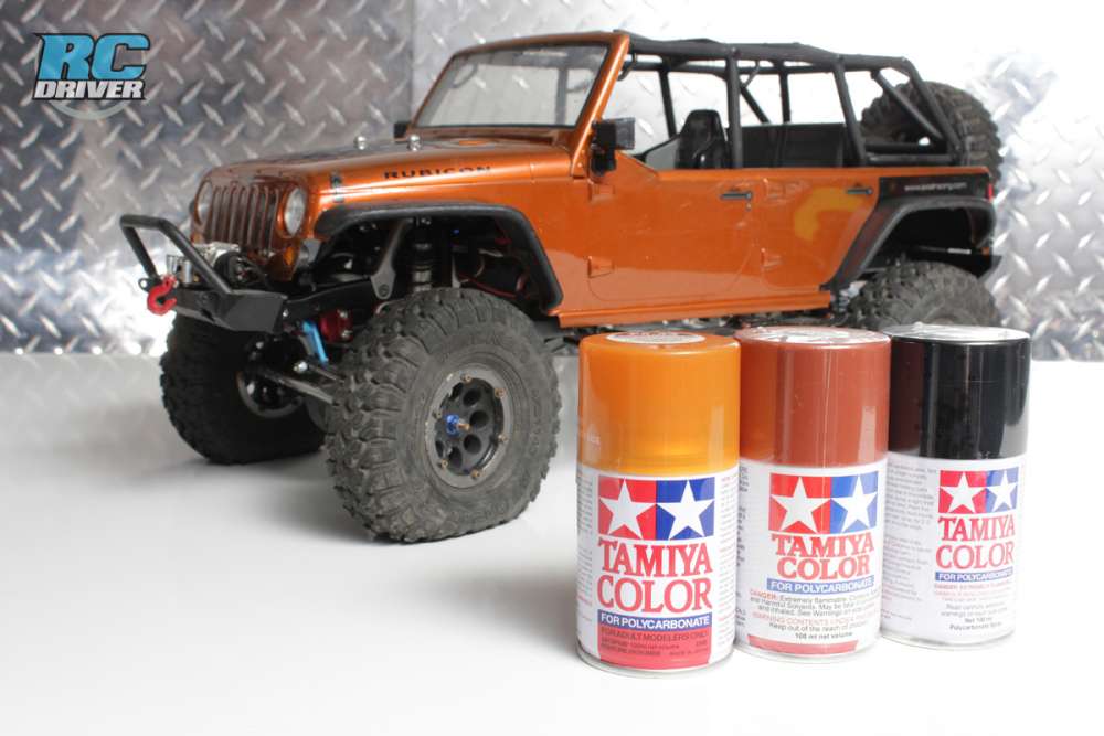 Tamiya Polycarbonate Paint Chart