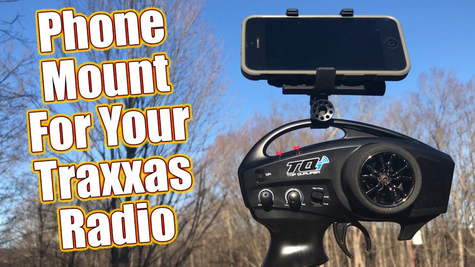 Traxxas Aton & TQi Transmitter Phone Mount Product Focus RC Driver