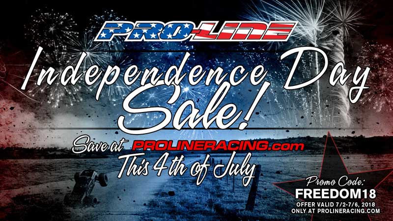 Pro-Line Independence Day Sale