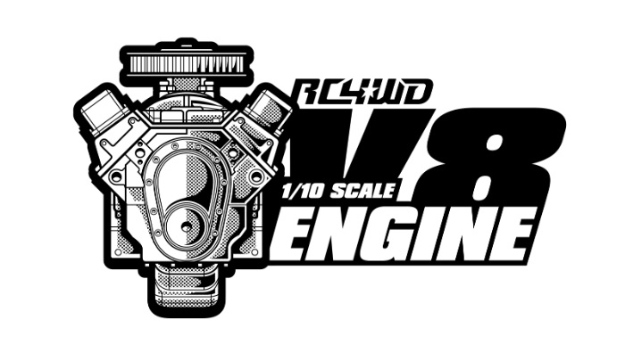 Get real with the 1/10 RC4WD V8 Scale Engine