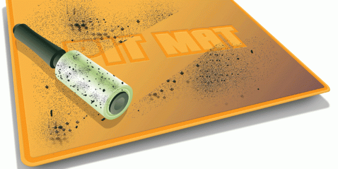 Lint-Roller Mat Cleaner
