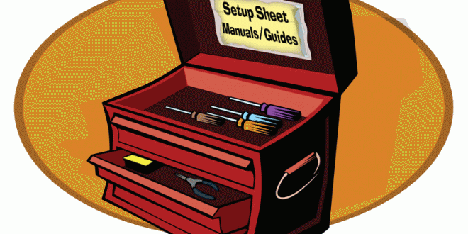 Setup Reference Sheets