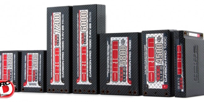 Team Orion Carbon Pro 100C LiPo Batteries