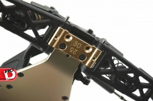 Revolution Design Racing Products - RB6 32G Brass Front Suspension Block _1 copy