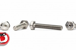 AVID RC Titanium Lower Shock Screws for TLR 8IGHT Buggy
