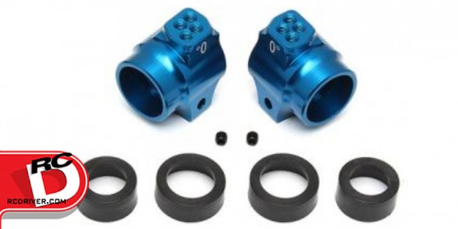 Team Associated FT Aluminum Rear Hubs for the RC10B5 and B5M