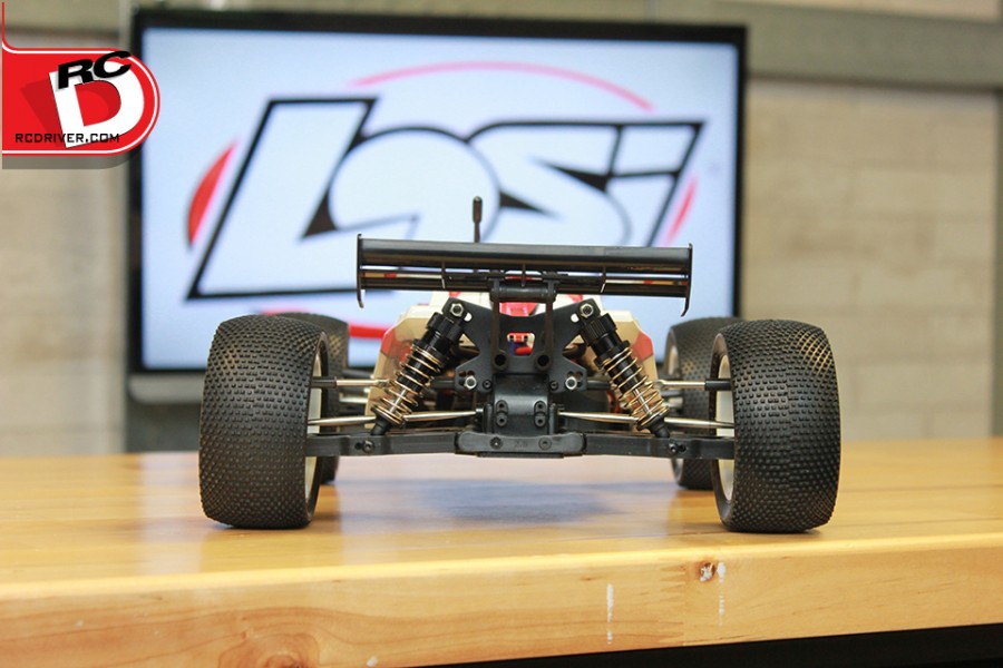 Support De Direction En Aluminium Exotek Pour Losi Mini 8ight-T Truggy - Référence EXO1468