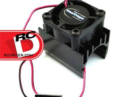 TheToyz - 20mm Black Brushless Motor Heatsink with Cooling Fan copy