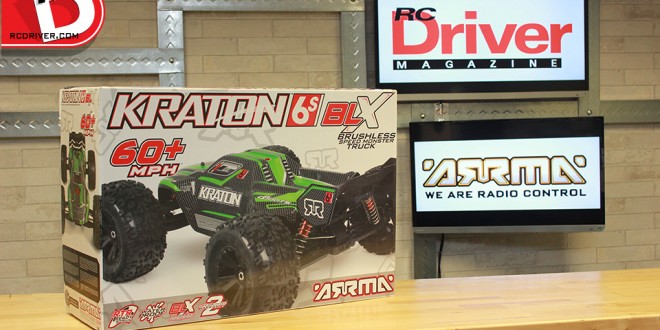 ARRMA 1/8 KRATON 6S Brushless 4WD RTR Truggy