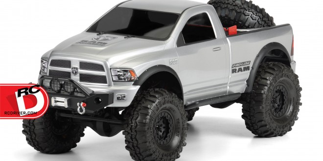 Pro-Line RAM 1500 Clear body for Scale Crawlers copy