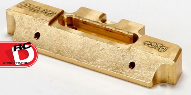 TLR - Brass Mid-Motor 35g Hinge Pin Brace for 22 Series Vehicles copy