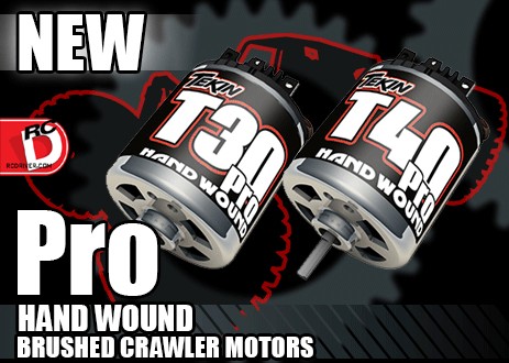Team Tekin - Pro Hand Wound Brushed Crawler Motors copy