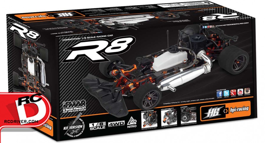 Hot Bodies R8 1/8 Scale