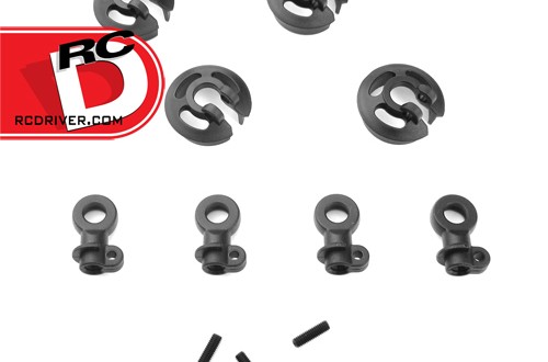 TeknoRC - Locking Shock Rod Ends and Spring Perch Set copy