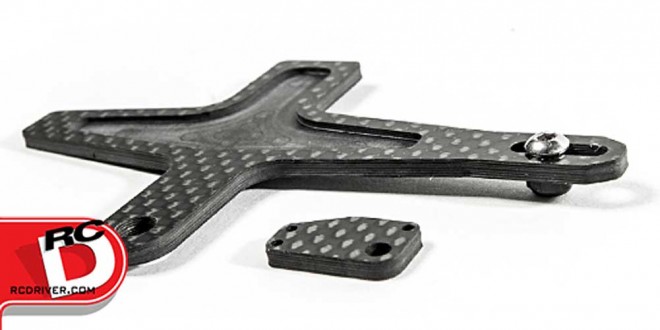 Schelle Shorty Carbon Fiber Battery Strap for TLR 22-4