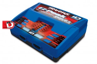Traxxas - EZ-Peak Dual 8-amp 100 Watt NiMH - LiPo charger with iD Auto Battery Identification copy