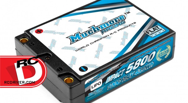Muchmore Racing - Impact FD2 Square 5800mAh, 100C LiPo Battery Pack copy