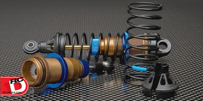 Team Associated - Factory Team V2 FOX Shocks with Genuine Kashima Coat copy