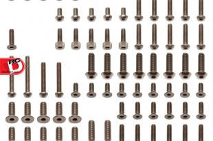Team Associated - RC8B3 Factory Team Upper Titanium Screw Set copy