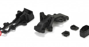 Team Losi Racing - Front Belt Cover Set +, 0 Side Belt Inserts For The 22-4 copy