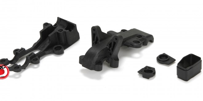 Team Losi Racing - Front Belt Cover Set +, 0 Side Belt Inserts For The 22-4 copy