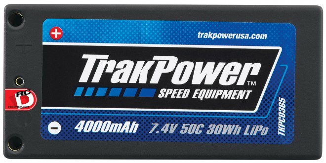 TrakPower has 16 new high End LiPo batteries that are sure to impress. Available in 1S 3.7V, 2S 7.4V and 4S 14.8V with discharge rates ranging between 50C and 100C