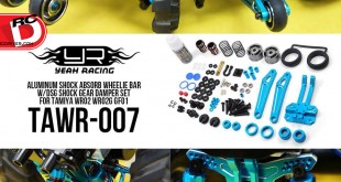 Aluminum Shock Absorb Wheelie Bar