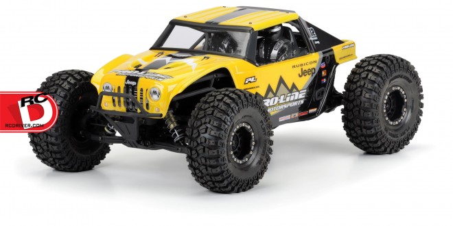 Pro-Line - Jeep Wrangler Rubicon Clear Body For The Yeti copy