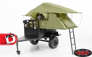 RC4wd - Bivouac 1-10 M.O.A.B Camping Trailer with Tent