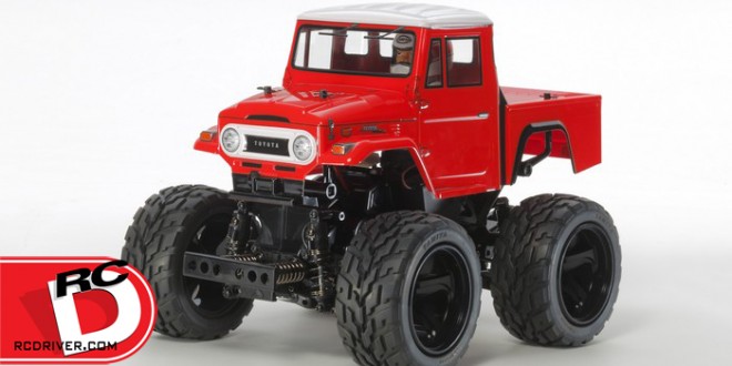 Tamiya - Toyota Land Cruiser 40 Pick-Up with Red Painted Body (GF-01) copy