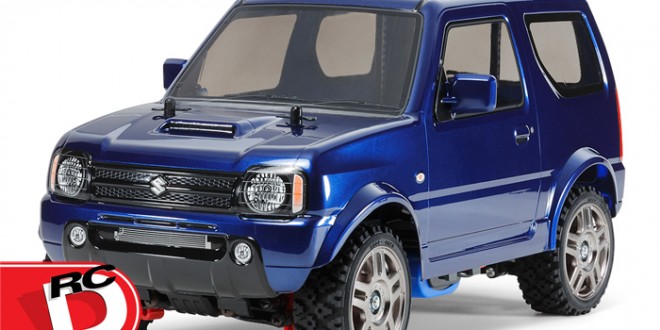Tamiya - Suzuki Jimny JB23 - MF-01X Met with Blue Painted Body copy