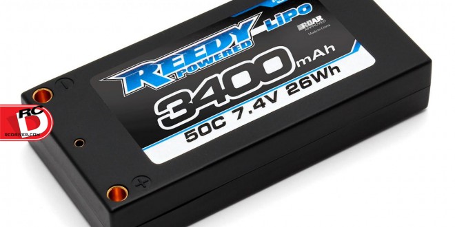 Team Associated - Reedy 3400mAh 50C 7.4V LP Shorty Competition LiPo Battery