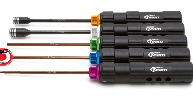 Team Associated - Factory Team Hex and Nut Drivers copy