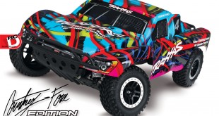 Traxxas - Pink and Courtney Force Editions of the Slash, Stampede, Bandit and Rustler_1 copy