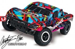Traxxas - Pink and Courtney Force Editions of the Slash, Stampede, Bandit and Rustler_1 copy