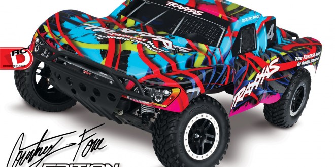 Traxxas - Pink and Courtney Force Editions of the Slash, Stampede, Bandit and Rustler_1 copy