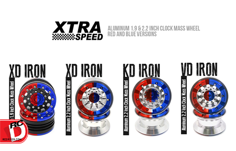 Xtra Speed New 1.9 and 2.2 Beadlock Crawler Wheels New Arriva