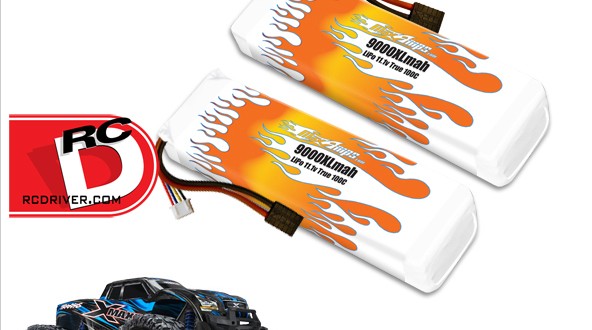 MaxAmps - LiPo 9000XL 3S 11.1v X-Maxx Pair