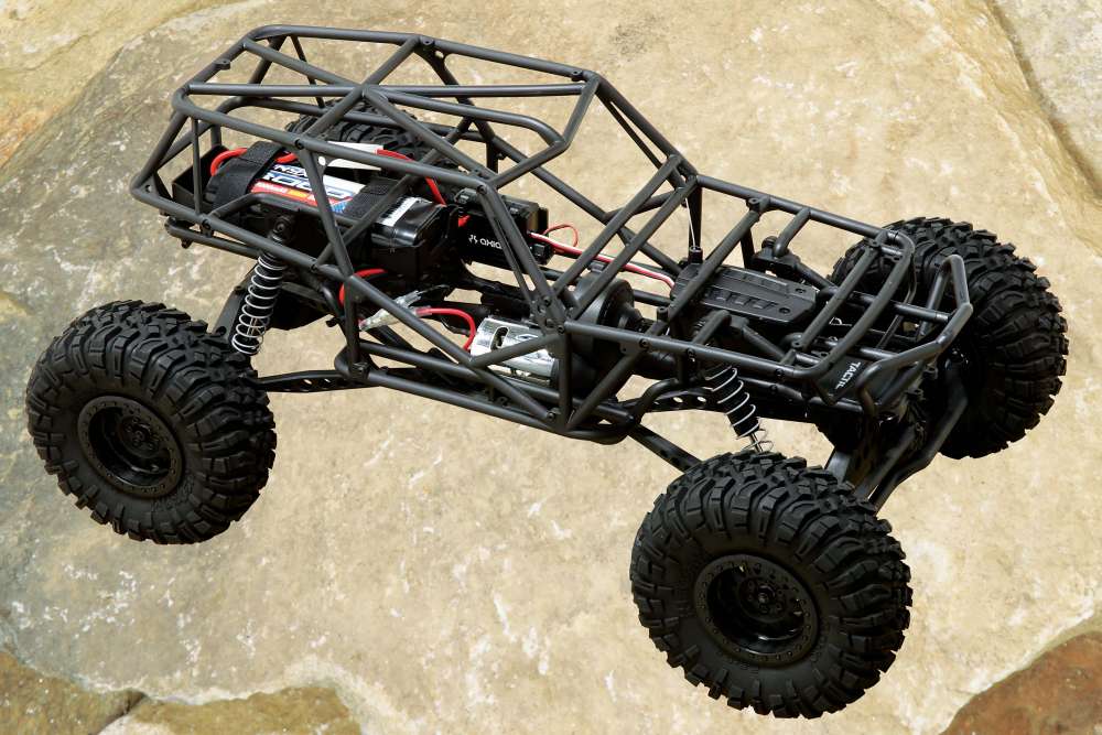 axial wraith long travel suspension
