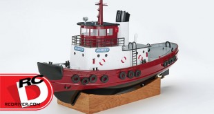 AquaCraft - Atlantic II Tugboat with Tactic TTX491 4-Channel 2.4GHz Radio