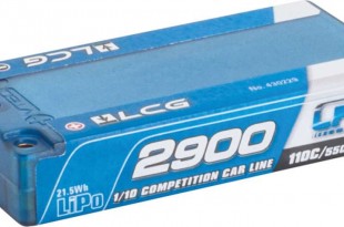 LRP - 2900mAh Shorty LCG 110C-55C LiPo Battery copy