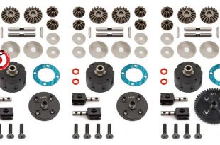 Team Associated - V2 Differential Sets for the RC8B3 and RC8B3e copy
