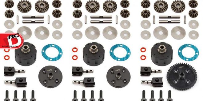Team Associated - V2 Differential Sets for the RC8B3 and RC8B3e copy