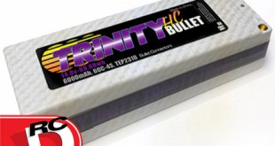Trinity - White Carbon 4 Cell, 6000mAh Bullet Pack copy
