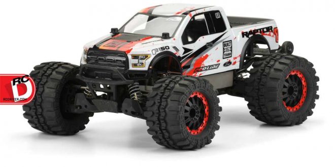 Pro-Line - 2017 Ford F-150 Raptor Clear Body for the Stampede copy